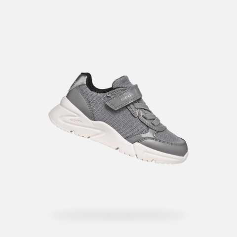 Low Top Sneakers LOFTUS JUNIOR Grey - image number 0 | GEOX