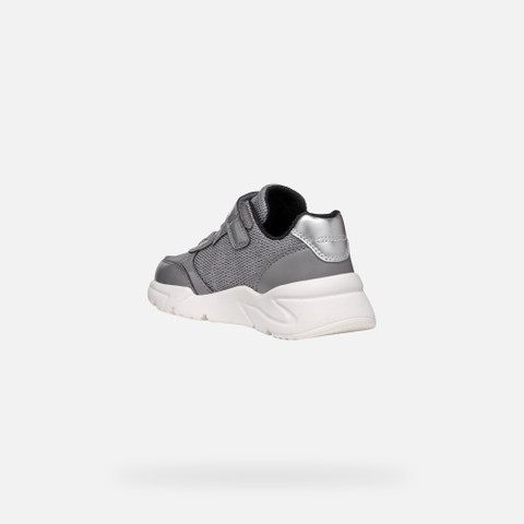 Low Top Sneakers LOFTUS JUNIOR Grey - image number 3 | GEOX