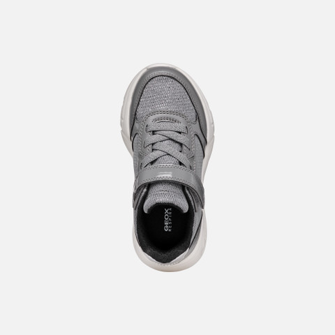 Low Top Sneakers LOFTUS JUNIOR Grey - image number 5 | GEOX