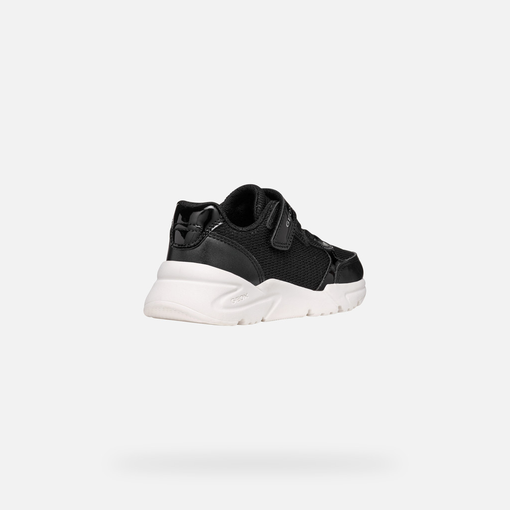Low top sneakers LOFTUS JUNIOR Black - image number 4 | GEOX