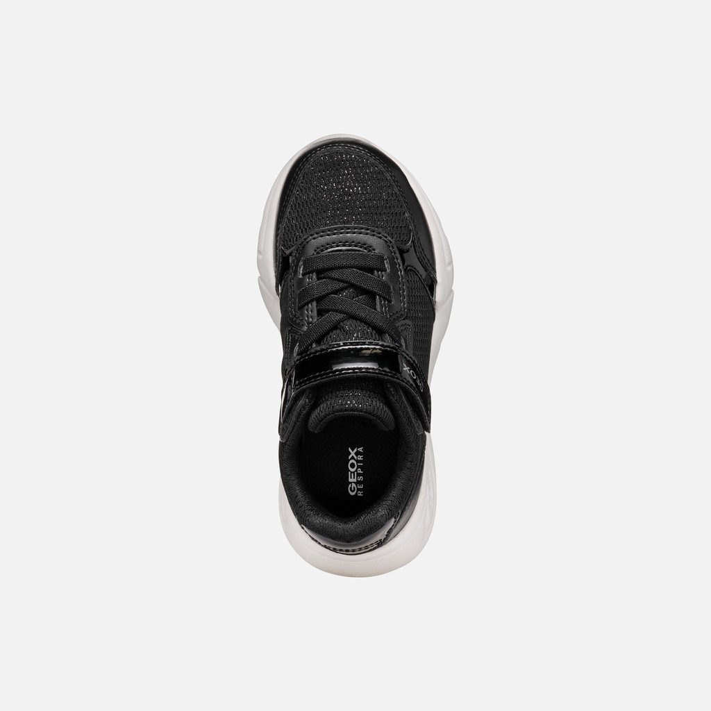 Low top sneakers LOFTUS JUNIOR Black - image number 5 | GEOX