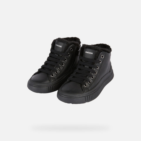 High top sneakers LAQUINNY GIRL Black - image number 7 | GEOX