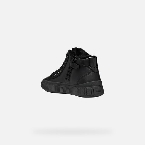 High top sneakers LAQUINNY GIRL Black - image number 3 | GEOX