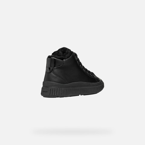 High top sneakers LAQUINNY GIRL Black - image number 4 | GEOX