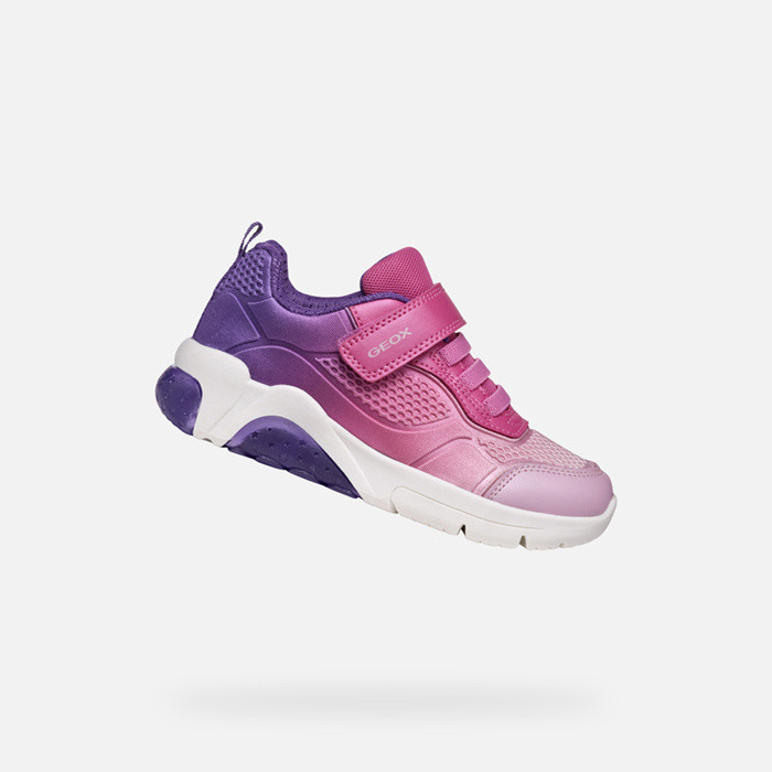 Low top sneakers FADINLIGHT GIRL Violet/Fuchsia | GEOX