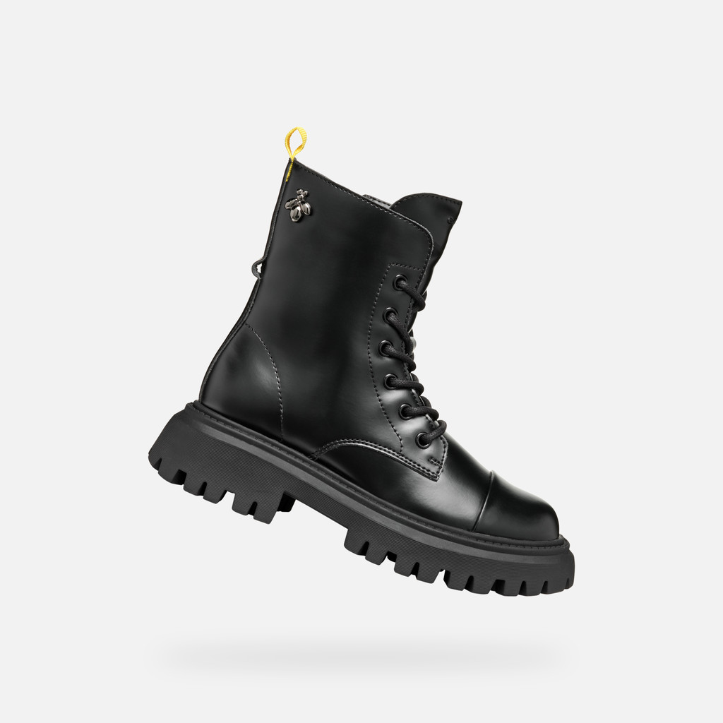 Geox Maquinnens B Boots Black US 1 Boy