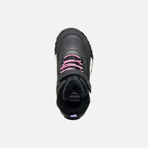 Winter boots TREKKYUP ABX JUNIOR Black/Lilac - image number 5 | GEOX