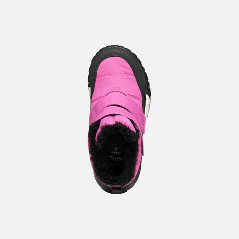 Winter boots TREKKYUP ABX JUNIOR Fuchsia/Black - image number 5 | GEOX