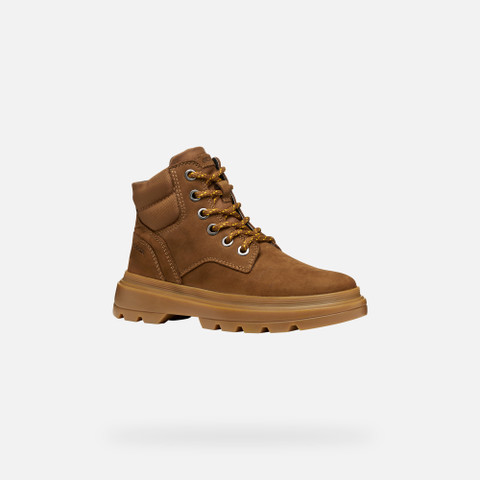 Mid calf boots KIDDARTAH BOY Light Brown - image number 2 | GEOX