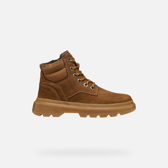 Mid calf boots KIDDARTAH BOY Light Brown | GEOX