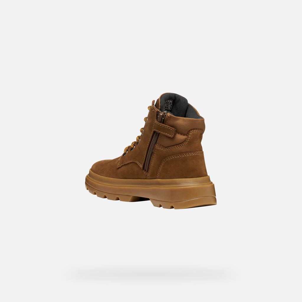 Mid calf boots KIDDARTAH BOY Light Brown - image number 3 | GEOX