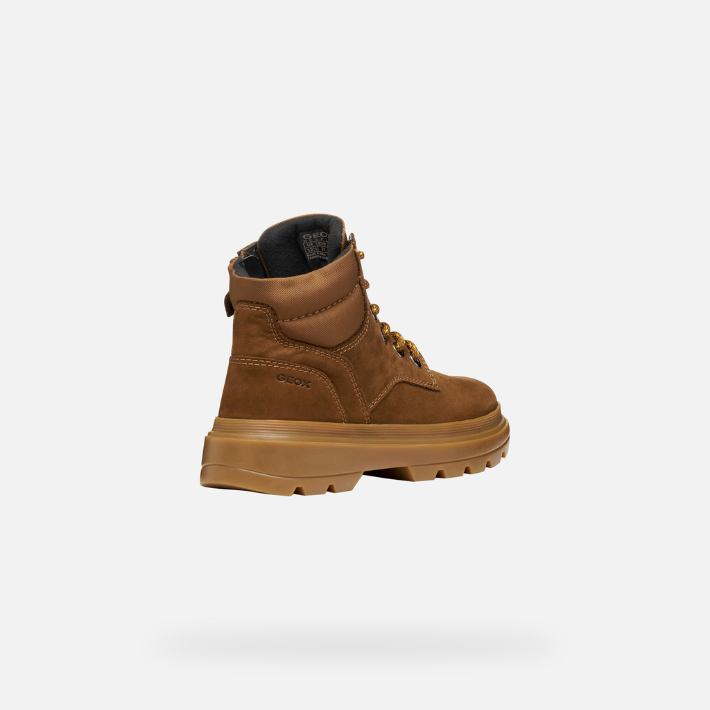 Mid calf boots KIDDARTAH BOY Light Brown - image number 4 | GEOX