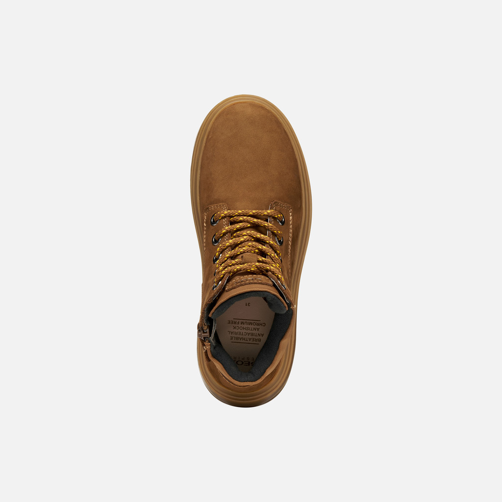 Mid calf boots KIDDARTAH BOY Light Brown - image number 5 | GEOX