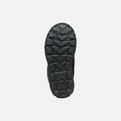 Waterproof ankle boots TREKKYUP ABX JUNIOR Dark Green/Black - image number 6 | GEOX