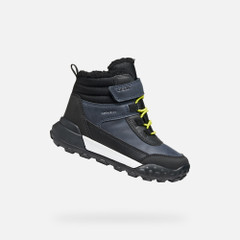 trekkyup abx junior — navy/lime 1