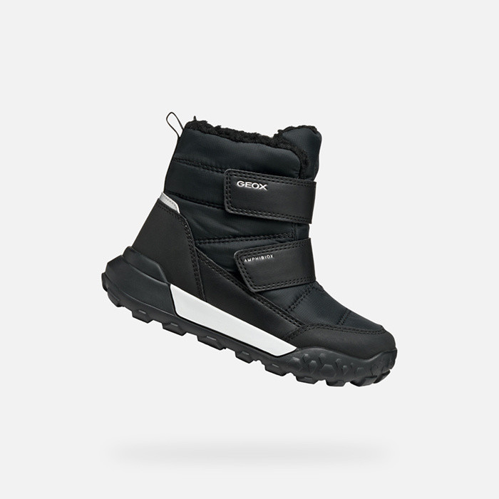 Waterproof boots TREKKYUP ABX JUNIOR Black | GEOX