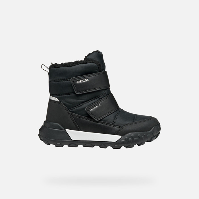 Waterproof boots TREKKYUP ABX JUNIOR Black | GEOX