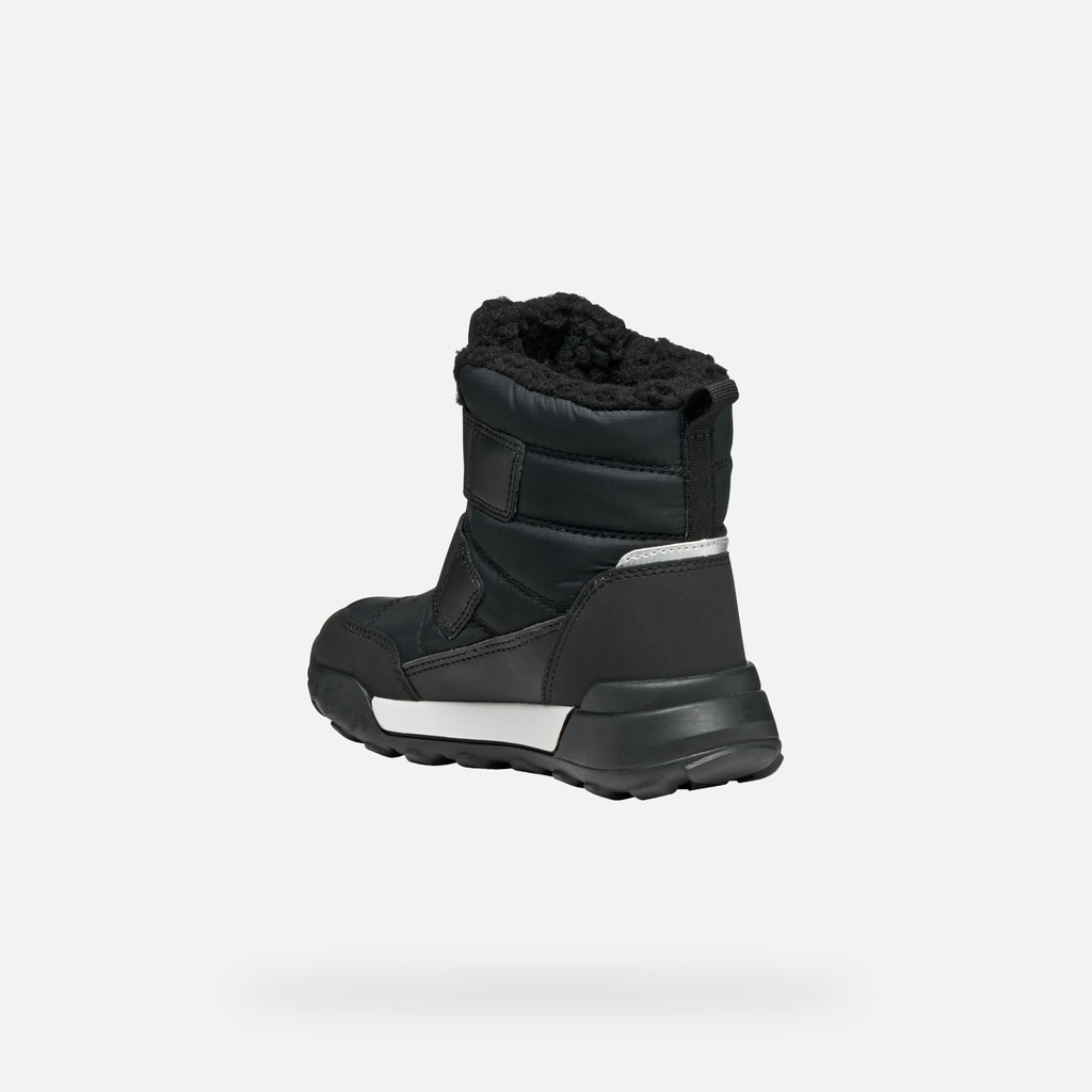 Bottes De Neige Geox Garçon J Trekkyup - Imperméables, Respirantes, Isolation Froid - Taille Variable, Couleur Bleu