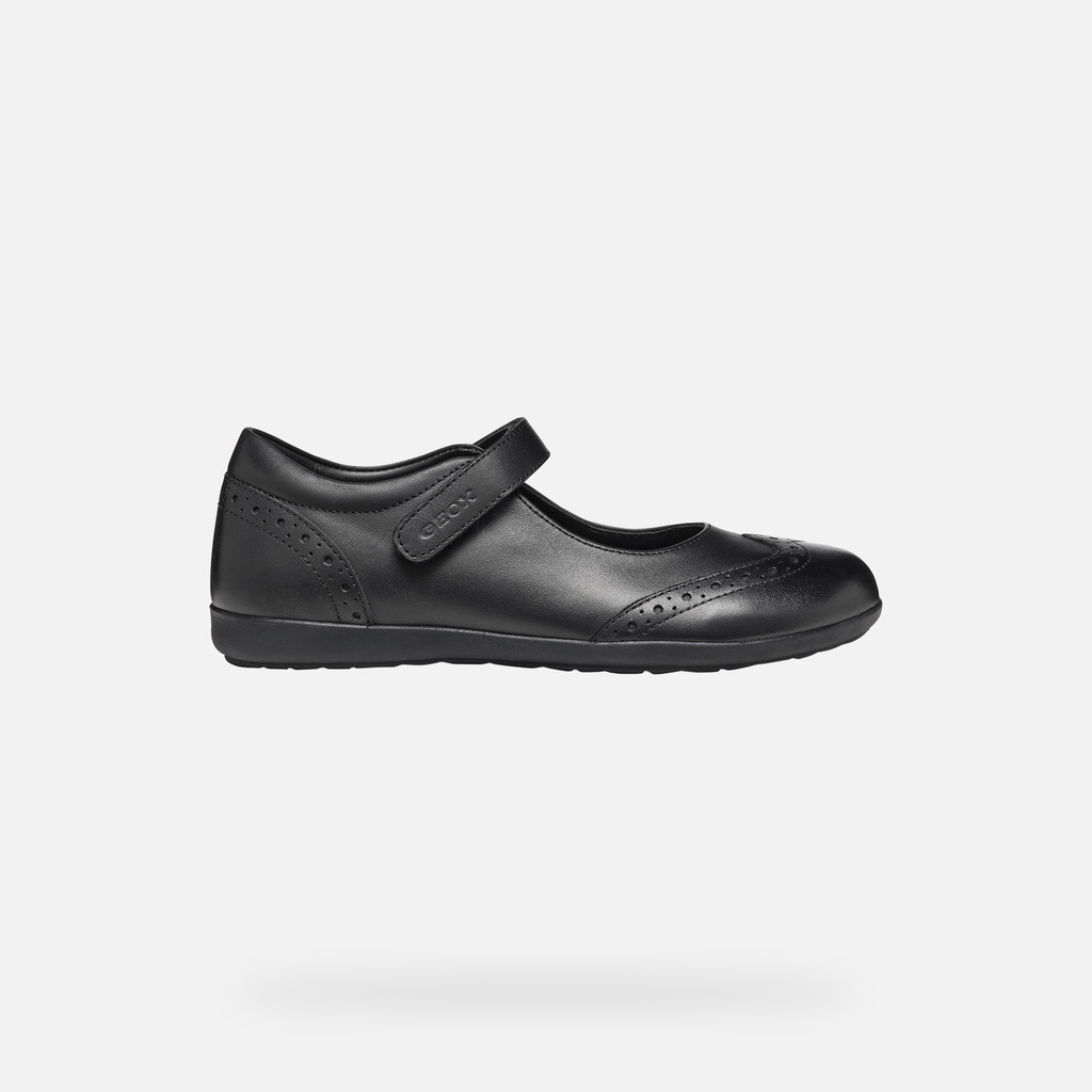 School shoes IBERIDE GIRL Black - image number 1 | GEOX