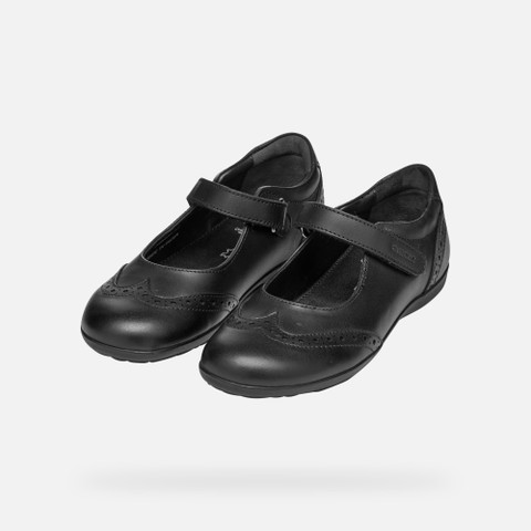 School shoes IBERIDE GIRL Black - image number 7 | GEOX