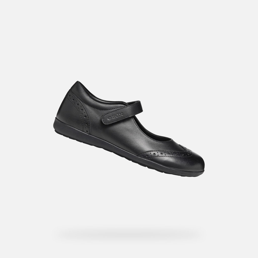 School shoes IBERIDE GIRL Black - image number 0 | GEOX