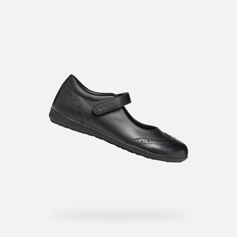 School shoes IBERIDE GIRL Black - image number 0 | GEOX