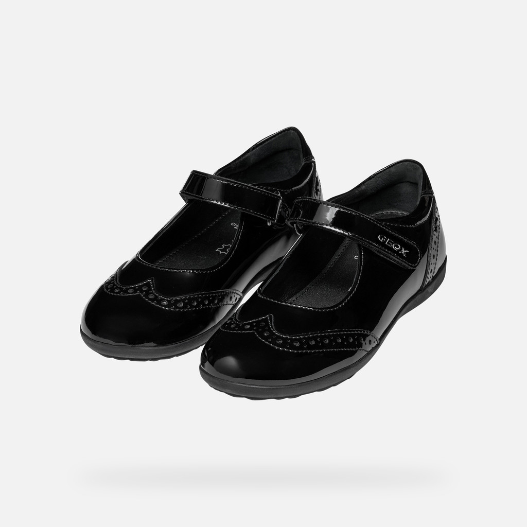 School shoes IBERIDE GIRL Black - image number 7 | GEOX
