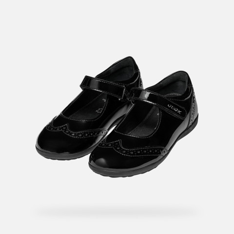 School shoes IBERIDE GIRL Black - image number 7 | GEOX