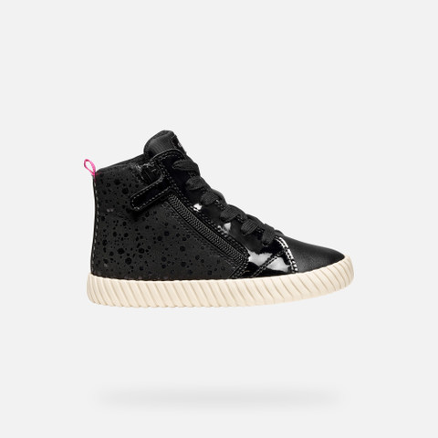 High top sneakers MIRROLESS GIRL Black - image number 1 | GEOX