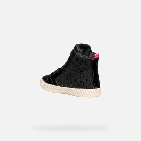 High top sneakers MIRROLESS GIRL Black - image number 3 | GEOX