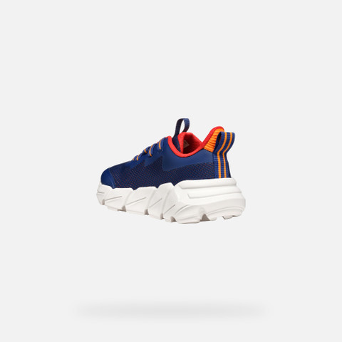 Low Top Sneakers FLEXYPER FAST JUNIOR Navy - image number 3 | GEOX
