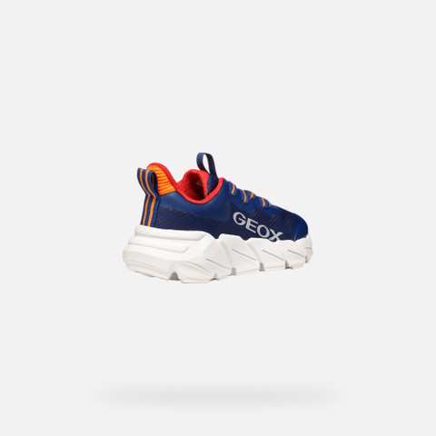 Low Top Sneakers FLEXYPER FAST JUNIOR Navy - image number 4 | GEOX