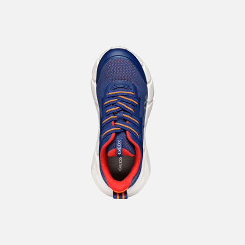 Low Top Sneakers FLEXYPER FAST JUNIOR Navy - image number 5 | GEOX
