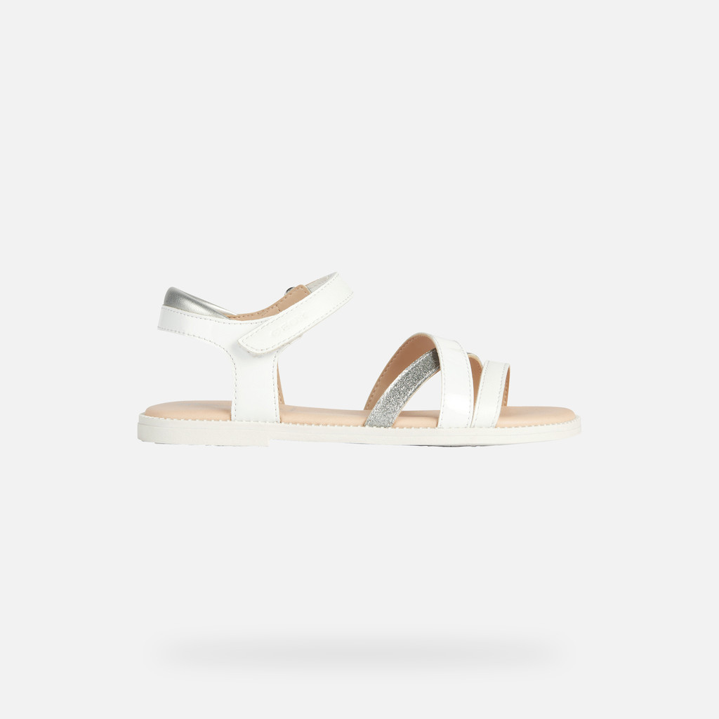 Sandal Karly Fille Blanc