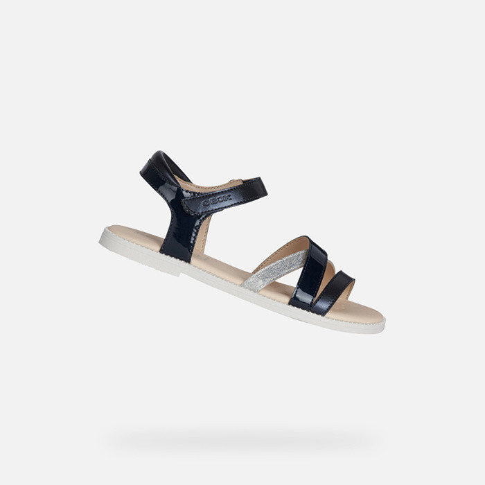Open sandals SANDAL KARLY GIRL Navy | GEOX