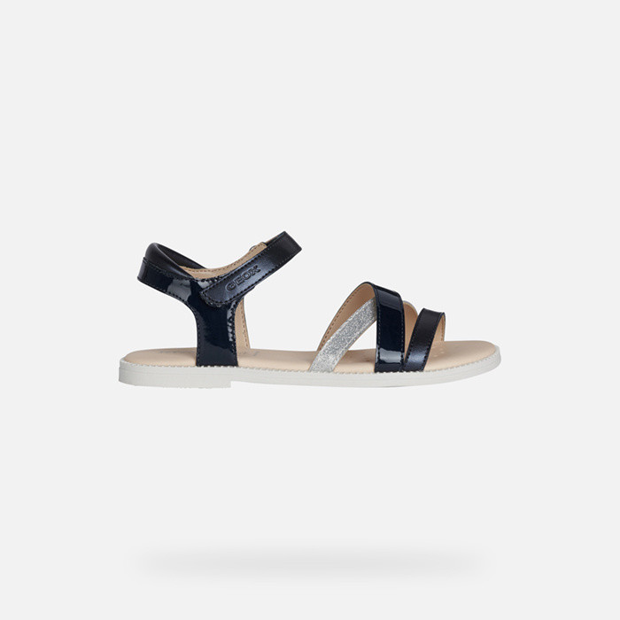 Open sandals SANDAL KARLY GIRL Navy | GEOX