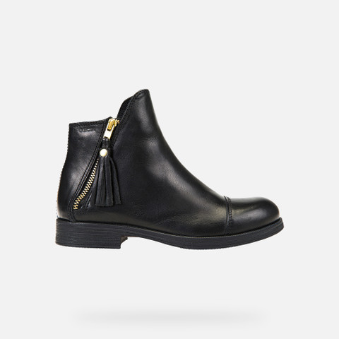Biker ankle boots AGATA GIRL Black - image number 1 | GEOX