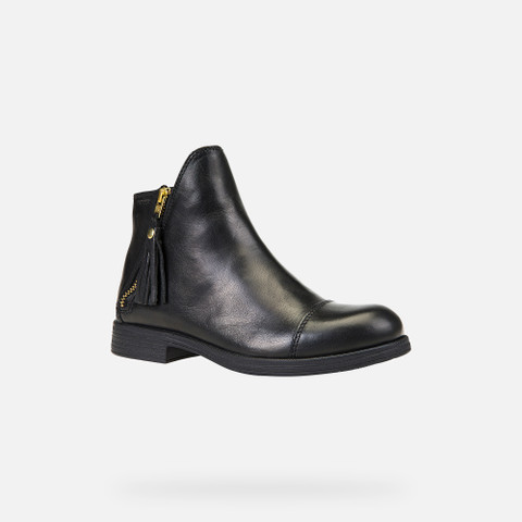 Biker ankle boots AGATA GIRL Black - image number 2 | GEOX