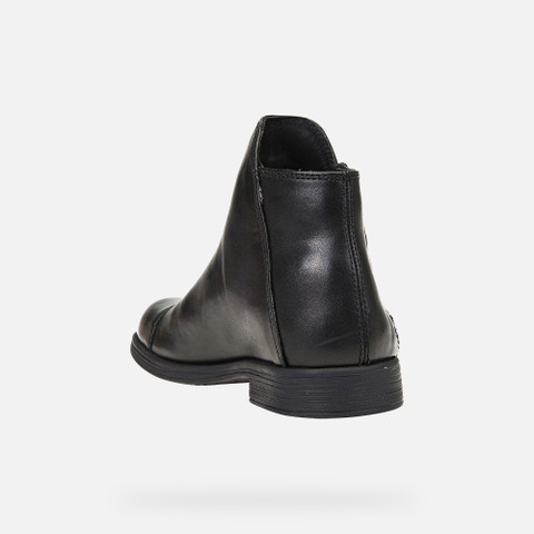 Biker ankle boots AGATA GIRL Black - image number 3 | GEOX