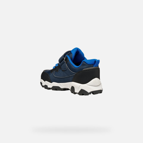 Sneakers imperméables MAGNETAR ABX GARÇON Bleu marine/Bleu roi - image number 3 | GEOX