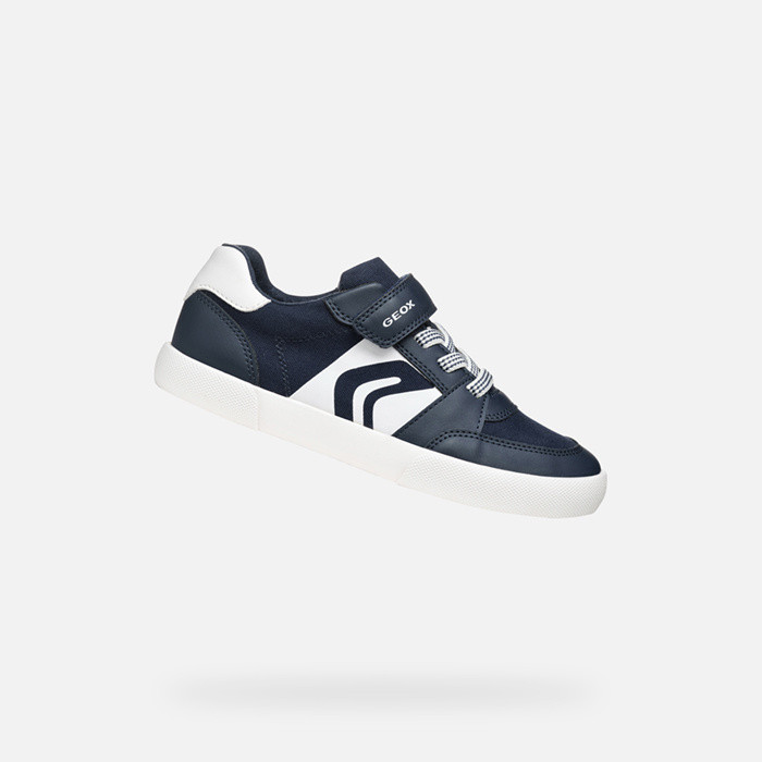 Low top sneakers GISLI BOY Navy/White | GEOX