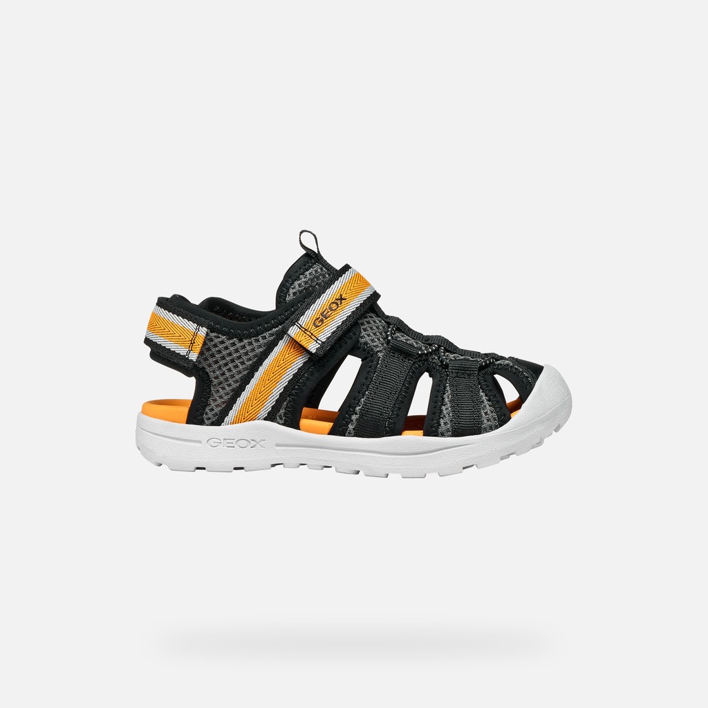 SANDALS VANIETT BOY Stone/Orange - image number 1 | GEOX