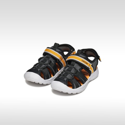 SANDALS VANIETT BOY Stone/Orange - image number 7 | GEOX