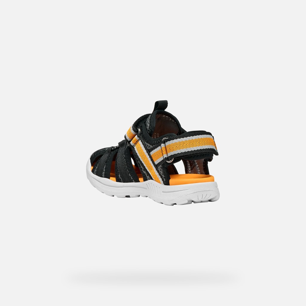 SANDALS VANIETT BOY Stone/Orange - image number 3 | GEOX