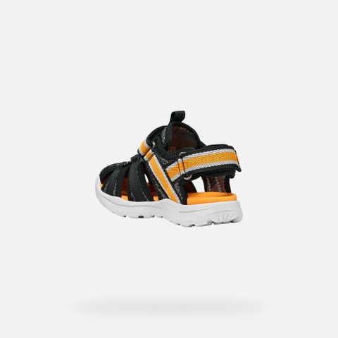 SANDALS VANIETT BOY Stone/Orange - image number 3 | GEOX