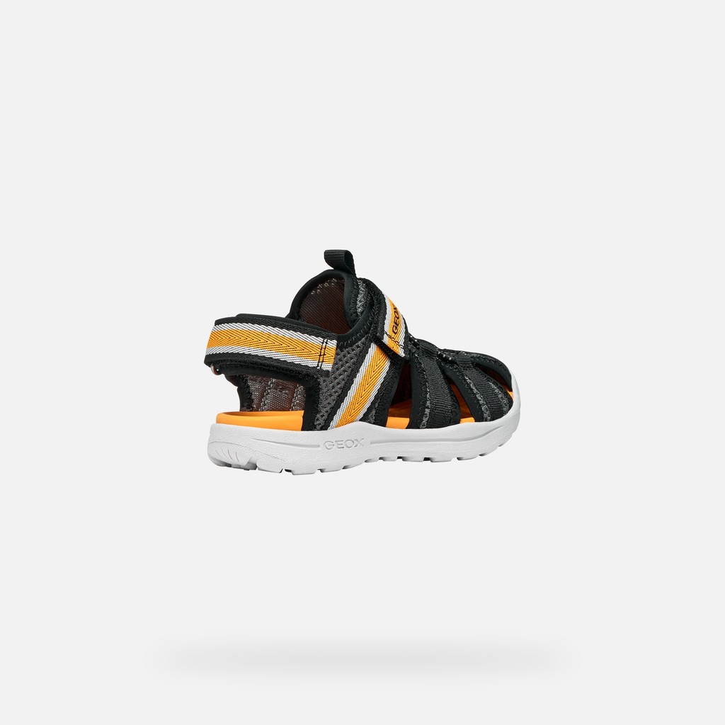 SANDALS VANIETT BOY Stone/Orange - image number 4 | GEOX