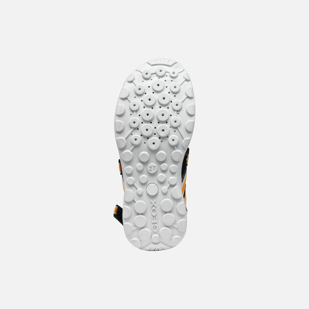 SANDALS VANIETT BOY Stone/Orange - image number 6 | GEOX