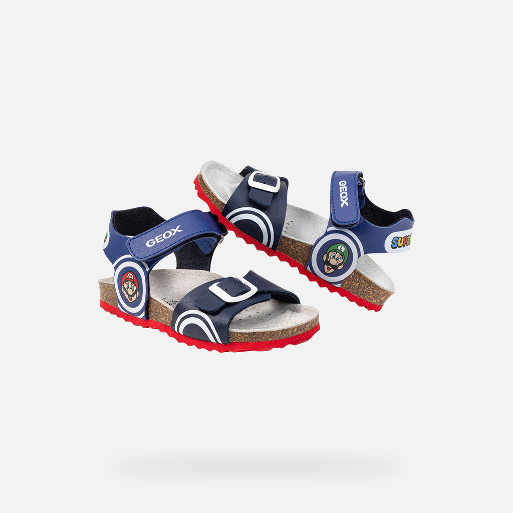 Nintendo Super Mario GHITA JUNIOR Royal/Navy - image number 8 | GEOX