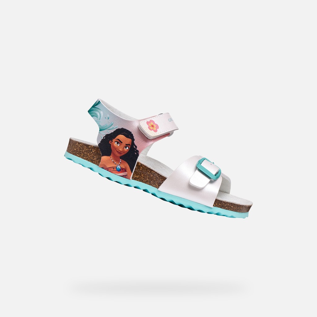 Disney Princess ADRIEL M&Auml;DCHEN Off-White/Aquablau - image number 0 | GEOX