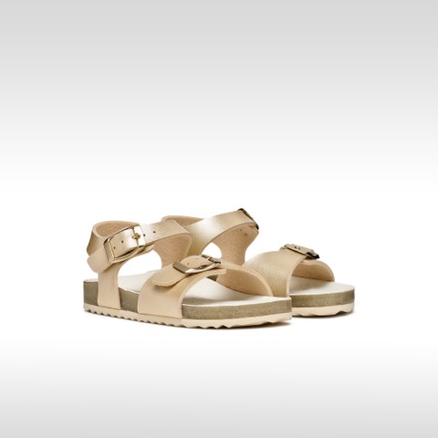 Sandali aperti ADRIEL JUNIOR Platino - image number 1 | GEOX